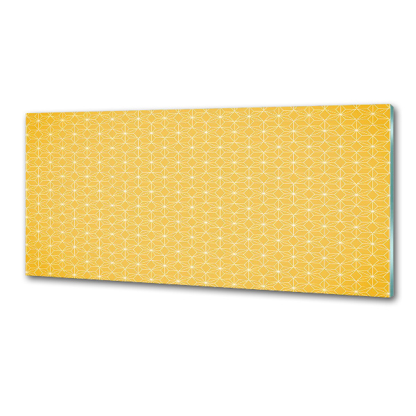 Skleněný panel do kuchynské linky Hvězdy