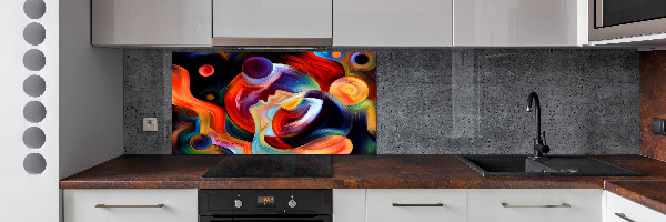 Dekorační panel sklo Abstrakce