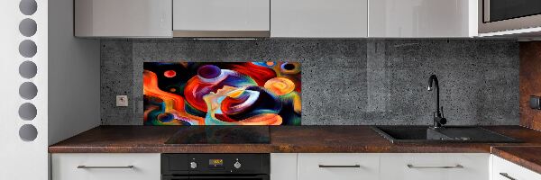 Dekorační panel sklo Abstrakce