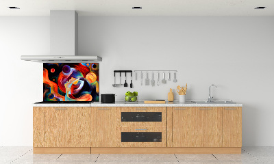 Dekorační panel sklo Abstrakce