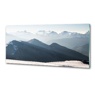 Panel do kuchyně Horské vrcholy