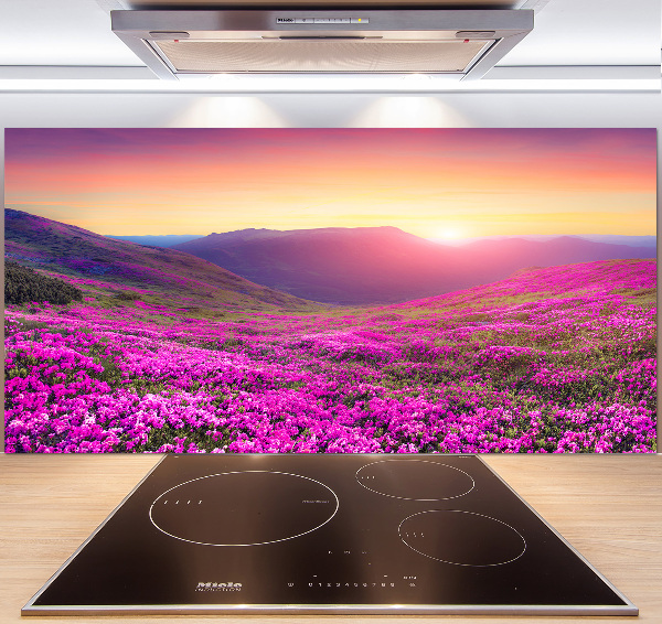 Panel do kuchyně Růžové kopce