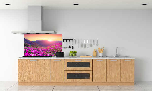 Panel do kuchyně Růžové kopce