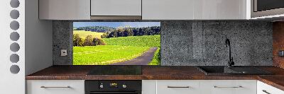 Dekorační panel sklo Plní cesta