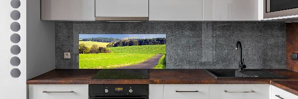 Dekorační panel sklo Plní cesta