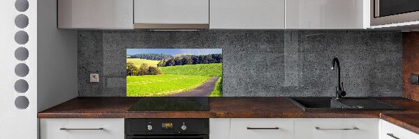 Dekorační panel sklo Plní cesta