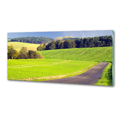 Dekorační panel sklo Plní cesta