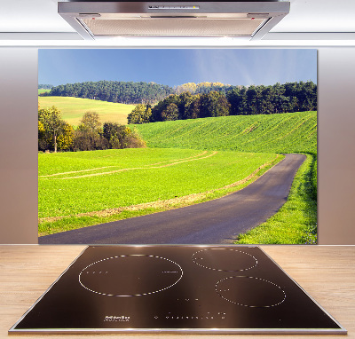 Dekorační panel sklo Plní cesta