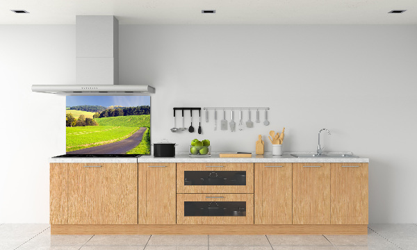 Dekorační panel sklo Plní cesta