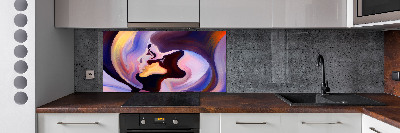 Dekorační panel sklo Abstrakce