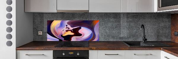 Dekorační panel sklo Abstrakce