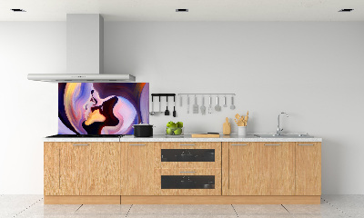 Dekorační panel sklo Abstrakce