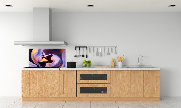 Dekorační panel sklo Abstrakce