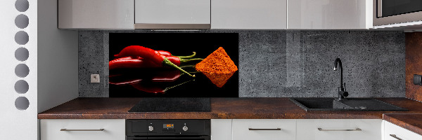 Panel do kuchyně Chilli a cayenne
