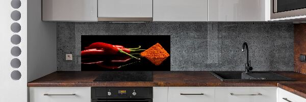 Panel do kuchyně Chilli a cayenne