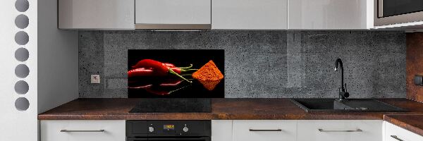 Panel do kuchyně Chilli a cayenne