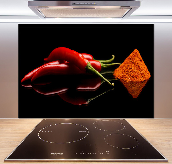 Panel do kuchyně Chilli a cayenne