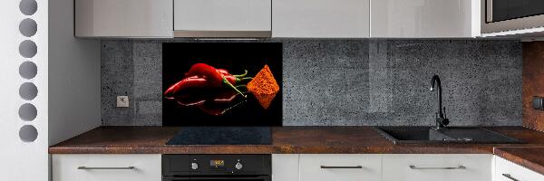 Panel do kuchyně Chilli a cayenne