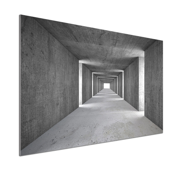 Panel do kuchyně Betonový tunel