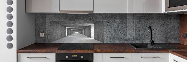 Panel do kuchyně Betonový tunel
