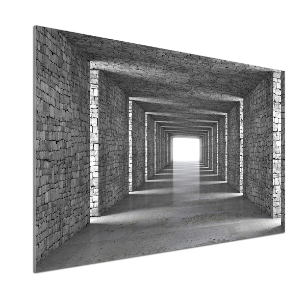 Panel do kuchyně Tunel z cihel