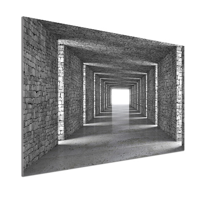 Panel do kuchyně Tunel z cihel