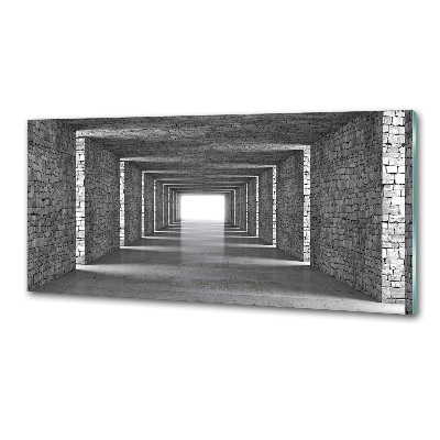 Panel do kuchyně Tunel z cihel
