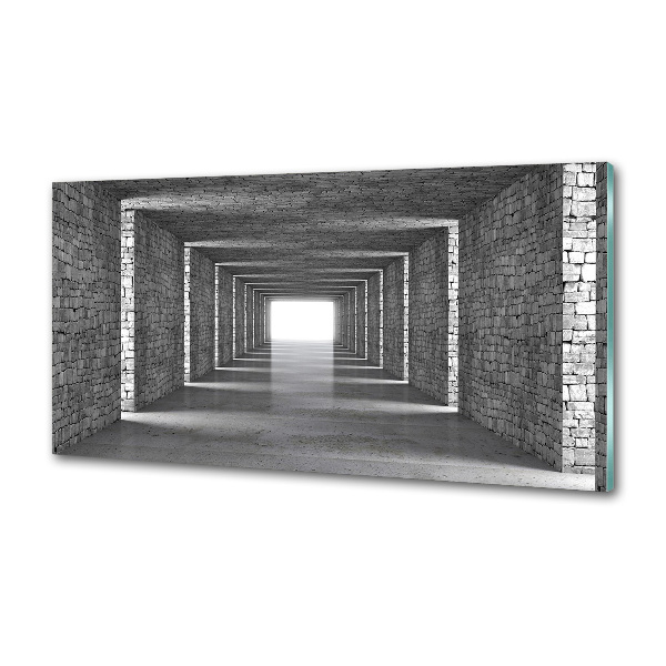 Panel do kuchyně Tunel z cihel