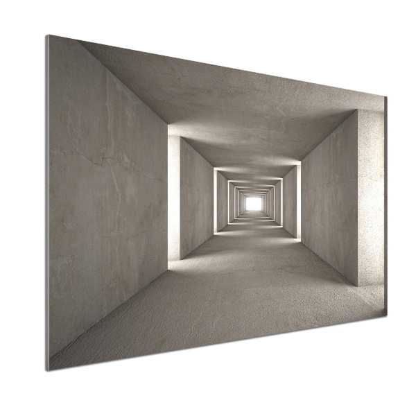 Panel do kuchyně Betonový tunel
