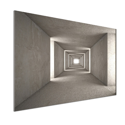 Panel do kuchyně Betonový tunel