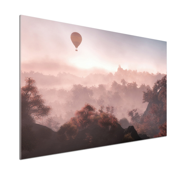 Panel do kuchyně Balon nad lesem