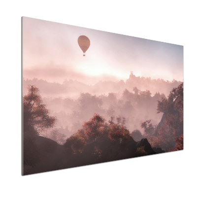 Panel do kuchyně Balon nad lesem