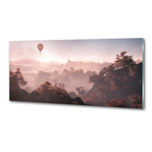 Panel do kuchyně Balon nad lesem