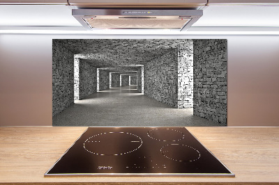 Panel do kuchyně Tunel z cihel