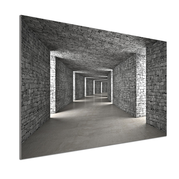 Panel do kuchyně Tunel z cihel