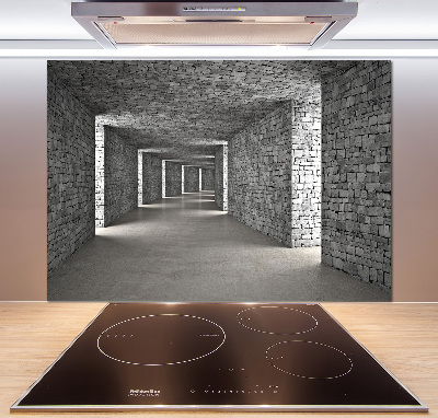 Panel do kuchyně Tunel z cihel