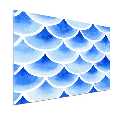 Dekorační panel sklo Rybí šupiny