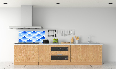 Dekorační panel sklo Rybí šupiny