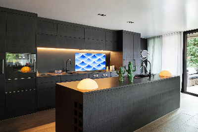 Dekorační panel sklo Rybí šupiny