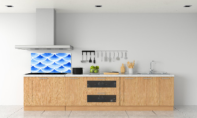 Dekorační panel sklo Rybí šupiny