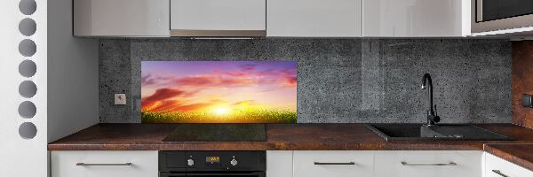 Panel do kuchyně Západ slunce