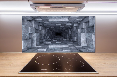Skleněný panel do kuchyně Tunel