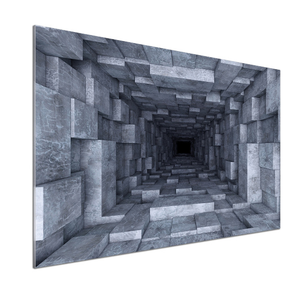 Skleněný panel do kuchyně Tunel