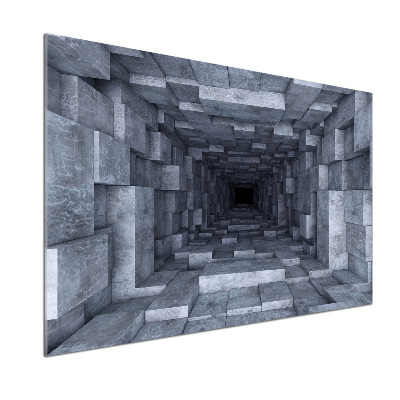 Skleněný panel do kuchyně Tunel