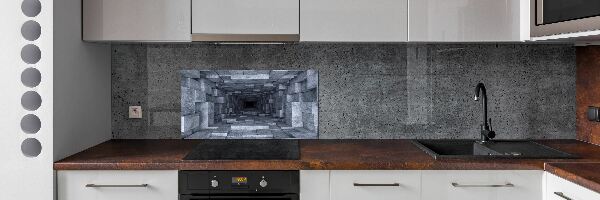 Skleněný panel do kuchyně Tunel