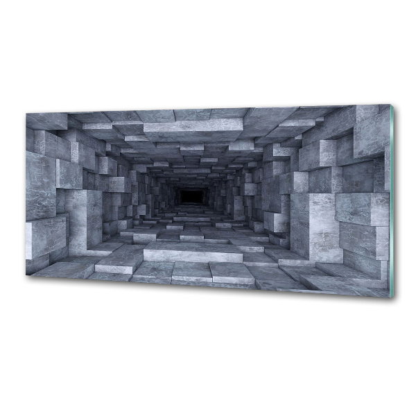 Skleněný panel do kuchyně Tunel