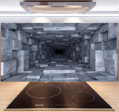 Skleněný panel do kuchyně Tunel
