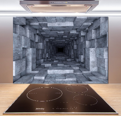 Skleněný panel do kuchyně Tunel