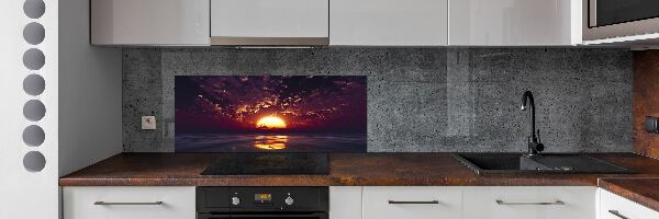Panel do kuchyně Západ slunce