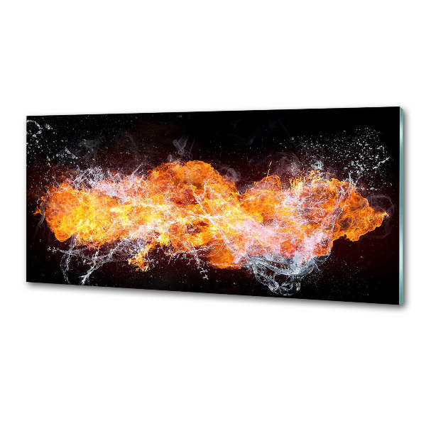 Panel do kuchyně Ohen vs voda